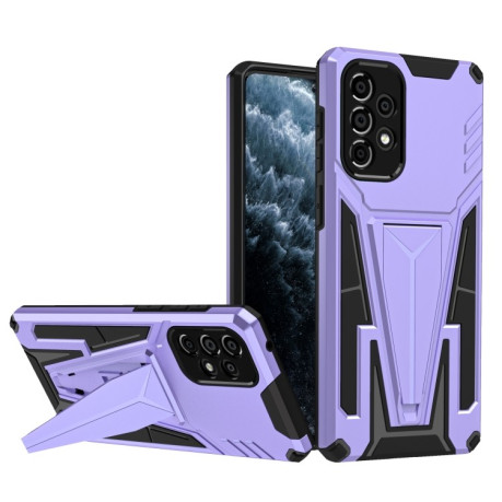 Противоударный чехол Super V Armor для Samsung Galaxy A73 - фиолетовый