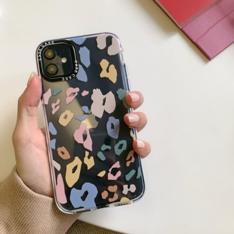 Противоударный чехол Double Color для iPhone 11 - Flower