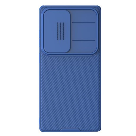 Протиударний чохол NILLKIN Black Mirror Series для Samsung Galaxy S25 Ultra 5G - синій