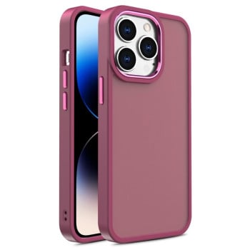 Противоударный чехол Shield Skin Feel для iPhone 15 Pro Max - красный