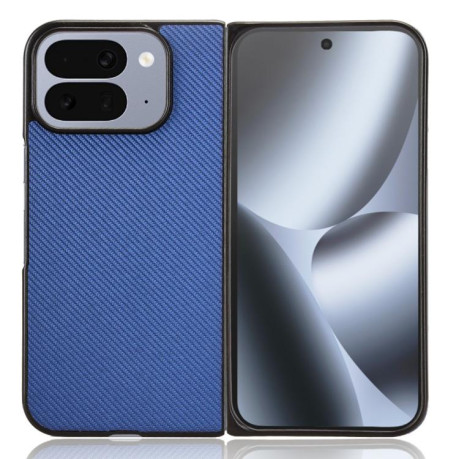 Противоударный чехол EsCase Leather Series для Google Pixel 10 Pro Fold — синий