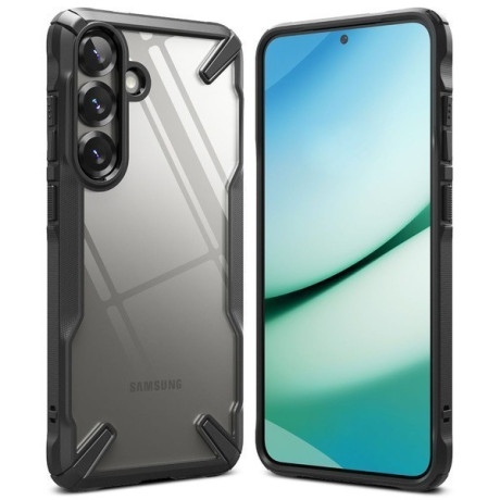 Оригинальный чехол Ringke Fusion X Design durable для Samsung Galaxy S25 - Black