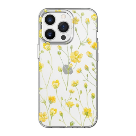 Чохол протиударний Mutural HUAJIANJI Series для iPhone 13 Pro Max - Yellow Flower