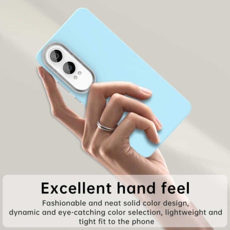 Протиударний чохол Colorful Series з посиленими кутами та бортиками на OnePlus Nord CE4 Lite - синій