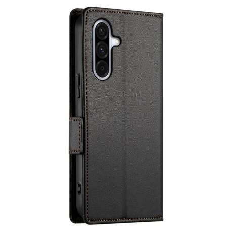 Чохол-книжка Side Buckle Magnetic Frosted Leather  для Samsung Galaxy A26 5G - чорний