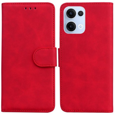 Чохол-книжка Pure Color Magnetic для OPPO Reno13 Global - червоний