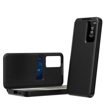 Чохол-книжка Smart View Window Leather  для Samsung Galaxy S25+ 5G - чорний