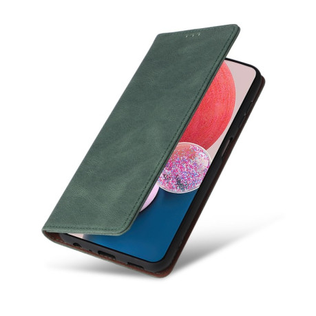 Чехол-книжка Simple Suction Closure для Samsung Galaxy A13 4G - зеленый