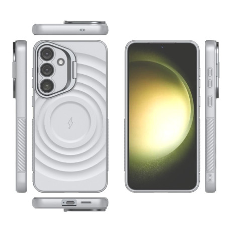 Чохол Samsung Galaxy S25+ 5G MagSafe для Samsung Galaxy S25 5G - сірий