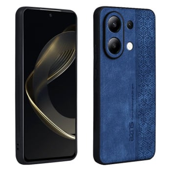 Чохол AZNS з 3D-тисненням та м'яким покриттям Skin Feel на Xiaomi Redmi Note 13 4G - синій