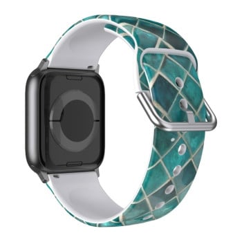 Силиконовый ремешок Breathable для Apple Watch 10 42mm/Series 8/7 41mm / 40mm / 38mm - Fish Scale
