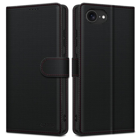 Чохол-книжка Tech-Protect Wallet для iPhone 16e - BLACK/RED