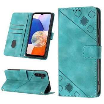 Чохол-книжка Skin-feel Embossed Samsung Galaxy A05s - зелений