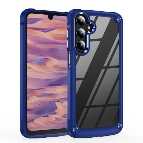 Противоударный чехол Lens Protection на Samsung Galaxy A16 5G - синий