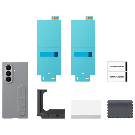 Оригинальный чехол Samsung Silicone на Samsung Galaxy Fold 7 - Gray (EF-MF966CJEGWW)