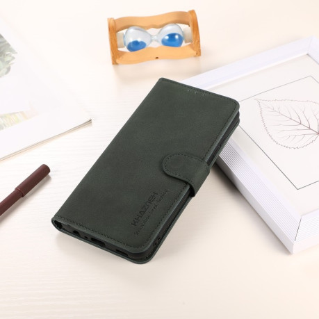 Чохол-книжка KHAZNEH Matte Texture для Xiaomi Redmi 14C 4G/Poco C75/Redmi A4 5G - зелений