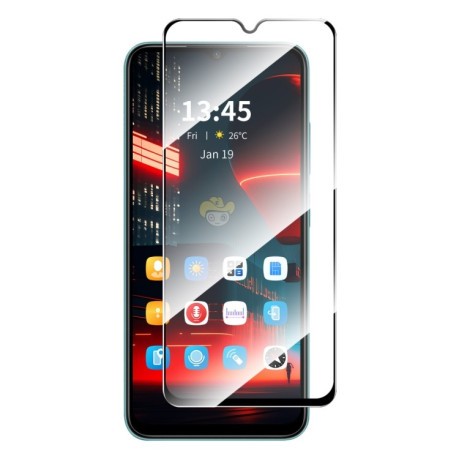 Защитное Стекло ENKAY Full Glue High Aluminum-silicon для Samsung Galaxy A26 5G - черное