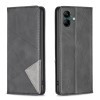 Чехол-книжка Rhombus Texture для Samsung Galaxy A05 - черный
