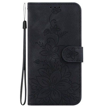 Чохол-книжка Lily Embossed Leather для Xiaomi Redmi A3 - чорний