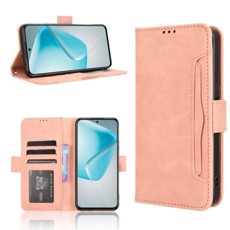 Чохол-книжка Skin Feel Calf на Infinix Hot 50 Pro+ 4G - рожевий