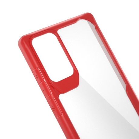 Противоударный чехол HMC Full Coverage на Samsung Galaxy  Note 20 - красный