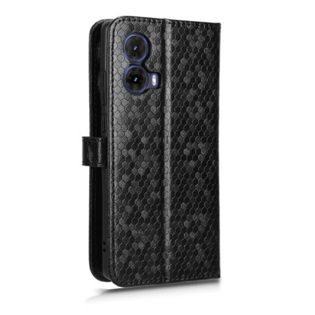 Чехол-книжка Honeycomb Dot для Motorola Moto G85 5G - черный