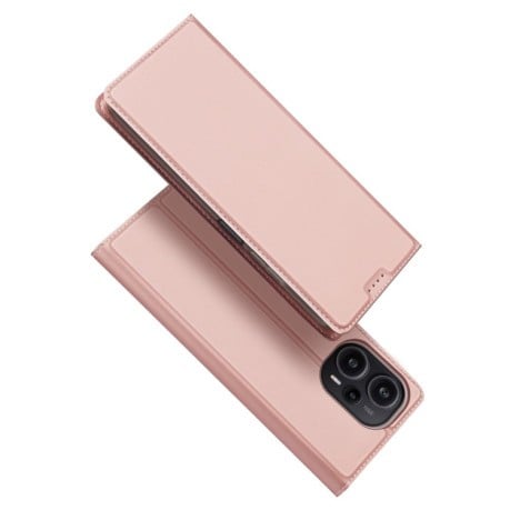 Чохол-книжка DUX DUCIS Skin Pro Series на Xiaomi Poco F5 / Redmi Note 12 Turbo - рожеве золото