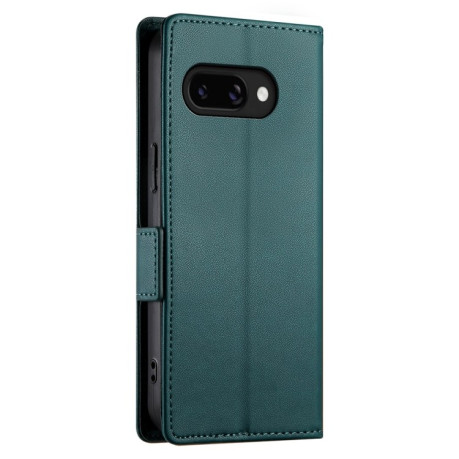 Чохол-книжка Side Buckle Magnetic Frosted Leather для Google Pixel 9a - зелений
