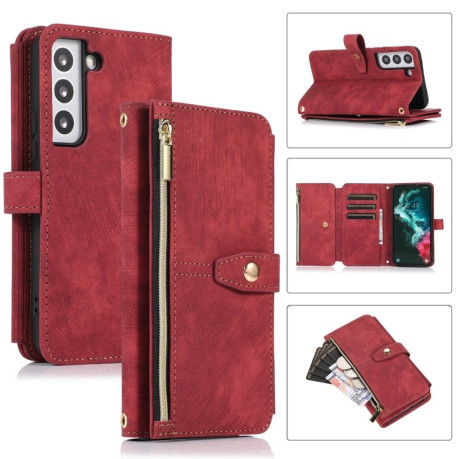 Чехол-кошелек Dream 9-Card для Samsung Galaxy S23 5G - красный