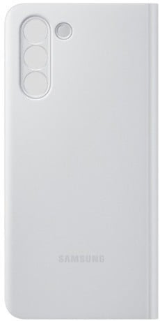 Оригинальный чехол-книжка Samsung Clear View Standing Cover для Samsung Galaxy S21 grey
