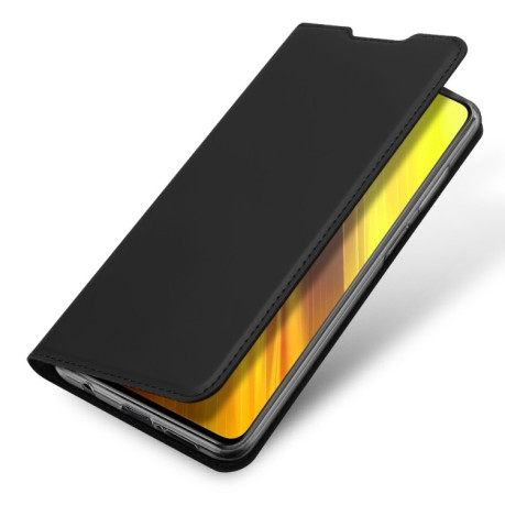 Чехол-книжка DUX DUCIS Skin Pro Series на Xiaomi Poco X3 / Poco X3 Pro - черный