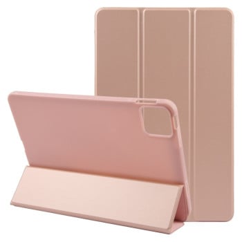 Чохол-книга Three-fold Holder Flip на iPad Pro 13 2024 - рожеве золото