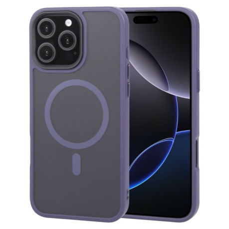 Чехол GEBEI Skin Feel MagSafe Magnetic для  iPhone 16 Pro - фиолетовый