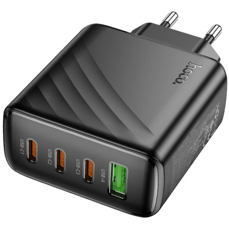 Быстрая Зарядка Hoco CS27A Supply PD67W (1USB-A/3C) - черная