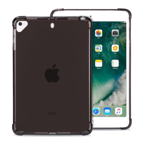 Противоударный силиконовый чехол Highly Transparent на iPad Pro 12.9 (2018) - черный
