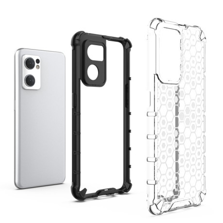 Протиударний чохол Honeycomb на Reno7 5G Global/ Find X5 Lite/OnePlus Nord CE2 5G - червоний