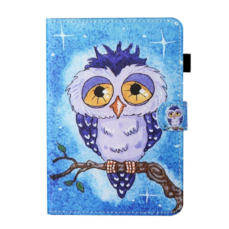 Чехол-книжка Coloured Drawing для iPad Pro 11 2020/2018 - Blue Owl