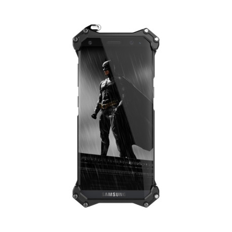 Протиударний чохол R-JUST Shockproof Armor Metal на Samsung Galaxy S8 -чорний