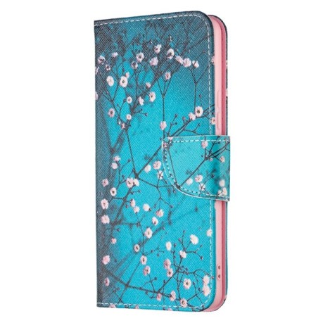 Чехол-книжка Colored Drawing Pattern для Samsung Galaxy A53 5G - Plum Blossom