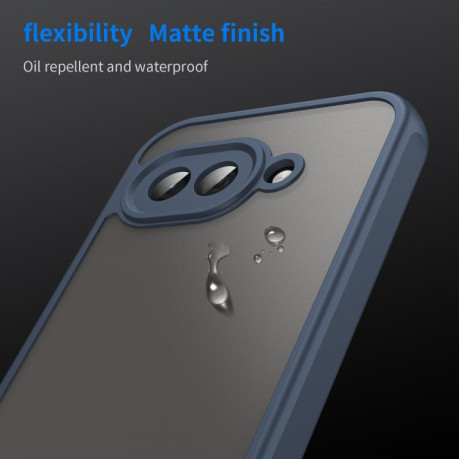 Чохол Fan Dun Series TPU Hybrid PC Frosted на Google Pixel 9a - синій