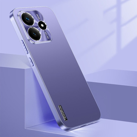 Противоударный чехол Streamer Series Micro Frosted Metal Paint PC для Xiaomi Redmi Note 14 5G - фиолетовый