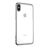 Чохол Baseus Shining case на iPhone Xs Max сріблястий
