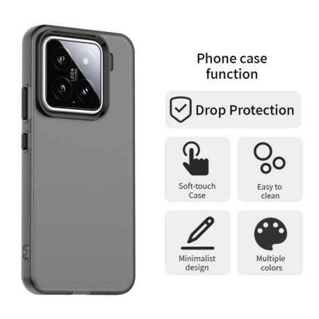 Протиударний чохол Candy Series для Xiaomi 15 Pro - чорний