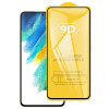 Захисне Скло 9D Full Glue на весь екран Samsung Galaxy S21 FE