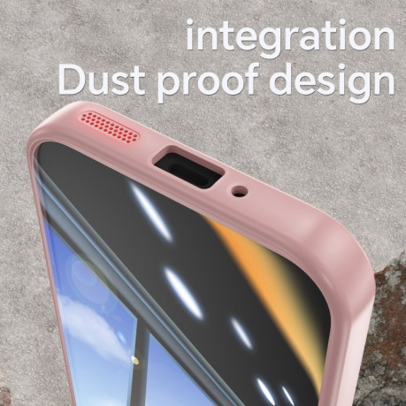 Протиударний чохол Acrylic Hybrid TPU Armor Shockproof для Google Pixel 9 Pro XL - рожевий