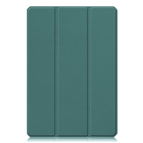 Чехол-книжка Custer Pattern Pure Color на Xiaomi Pad 5 / 5 Pro - зеленый