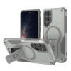 Протиударний чохол MagSafe Holder Armor PC Hybrid для Samsung Galaxy A16 4G/5G - сірий