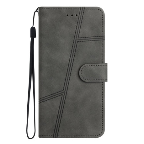 Чехол-книжка Stitching Skin Feel для Samsung Galaxy A56 5G - серый