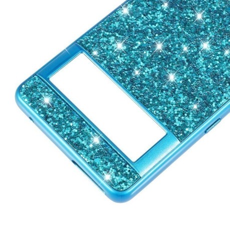 Ударозахисний чохол Glittery Powder на Google Pixel 8 Pro - сріблястий