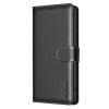 Чехол-книжка Litchi Texture RFID Anti-theft Leather для Realme 12 Pro / 12 Pro+ - черный
